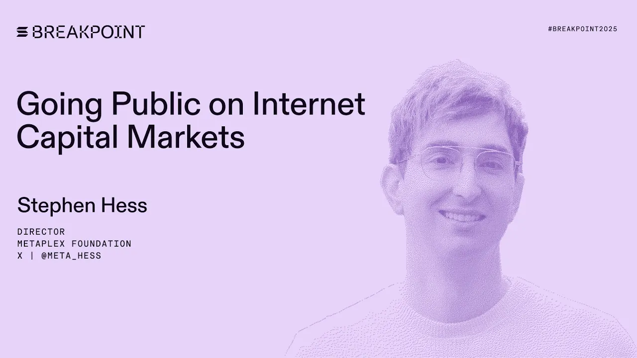 Going Public on Internet Capital Markets: Metaplex Foundation